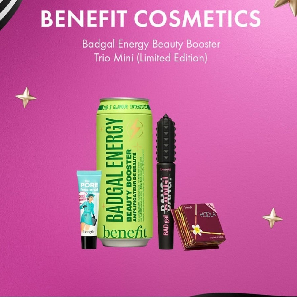 Benefit trio set limited edition